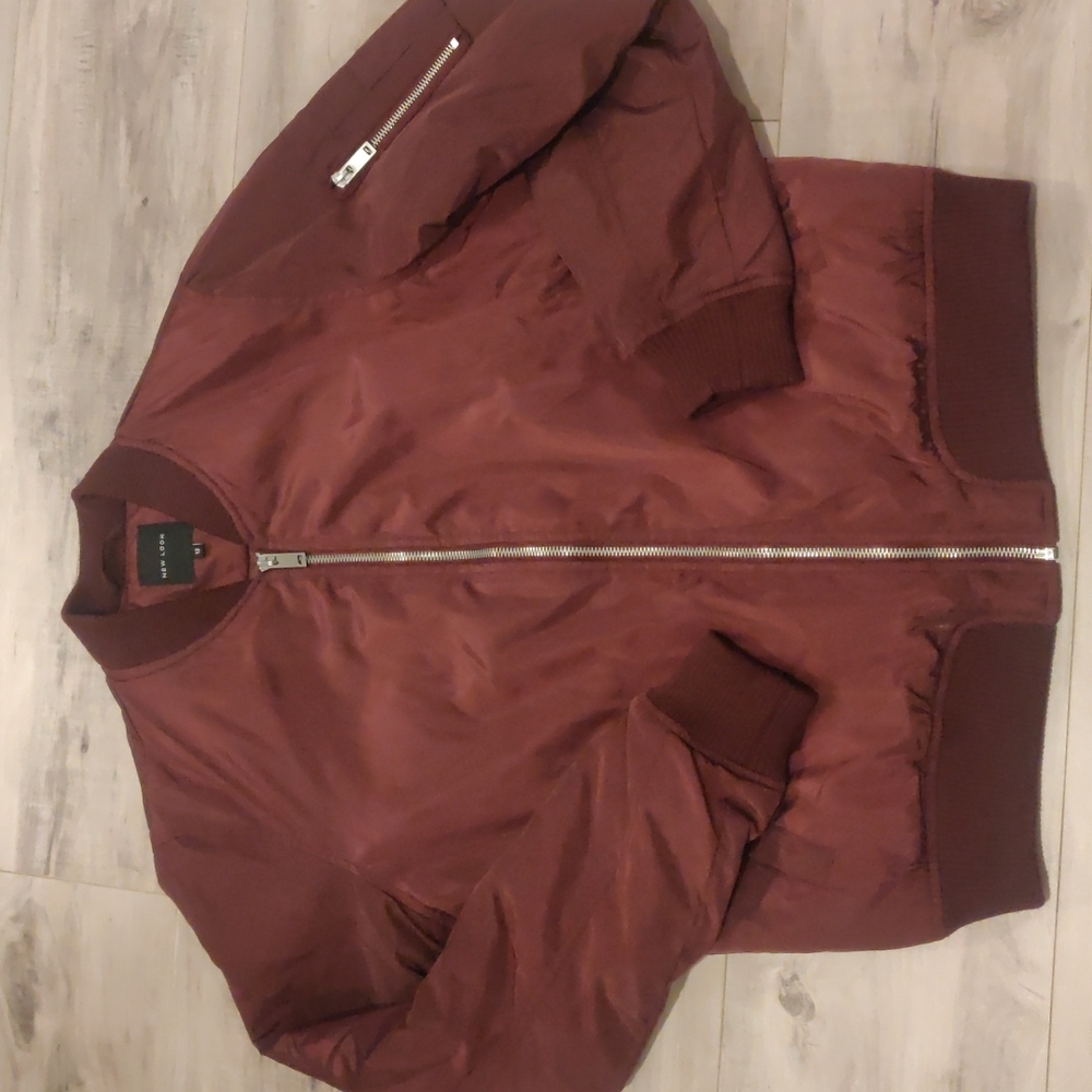 NEW LOOK Burgundy Jacket